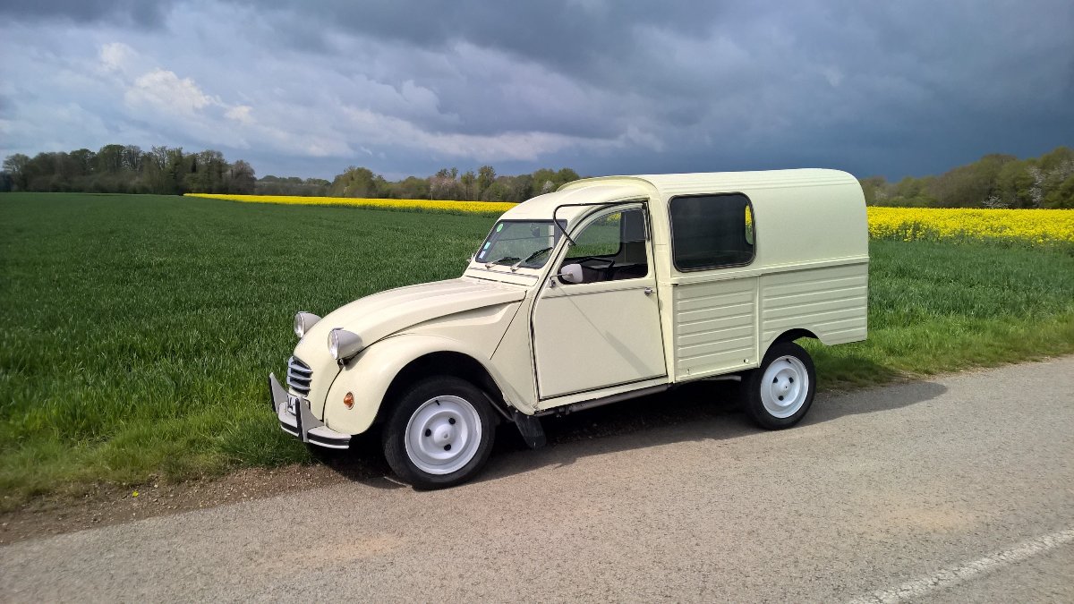 2cv camionnette 1974